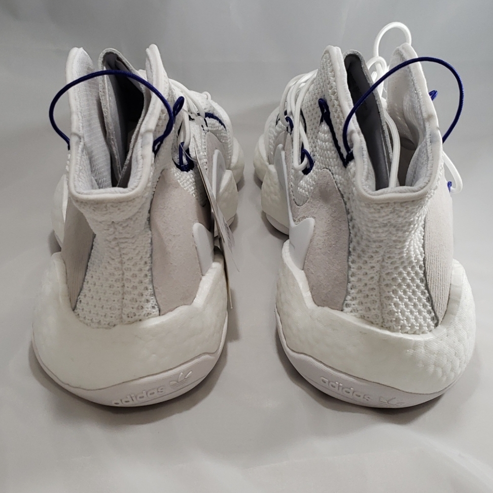 Adidas Boost Crazy BYW LVL 1 White & Purple - Picture 3 of 5